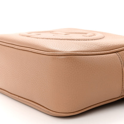 Gucci Pebbled Calfskin Small Soho Disco Bag Camelia 10 of 10