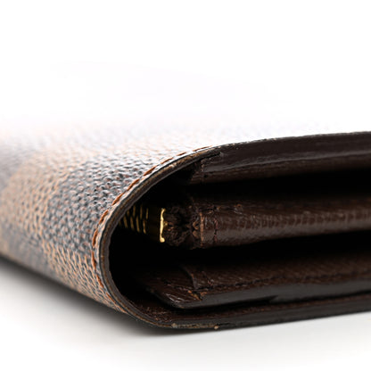 Louis Vuitton Damier Ebene Sarah Wallet 8 of 9