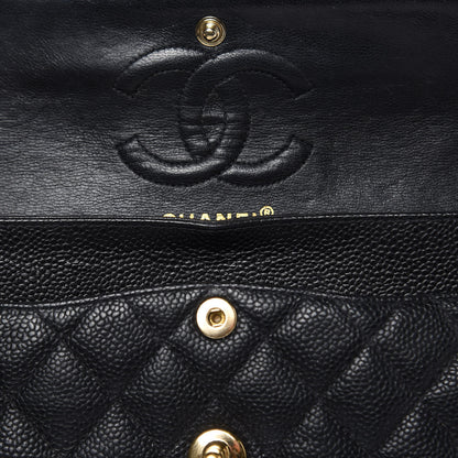 Chanel Caviar Quilted Small Double Flap Black 14 of 18