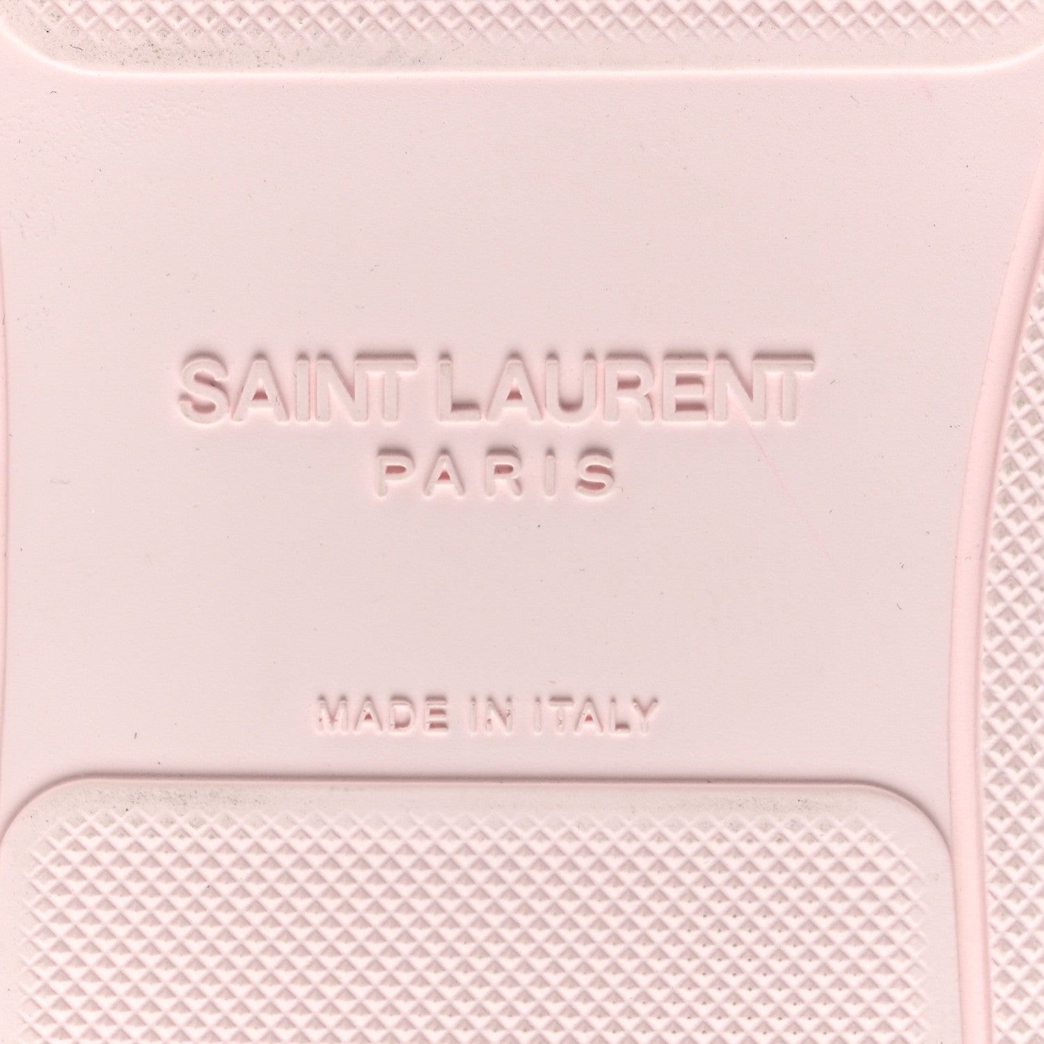 Saint Laurent Calfskin Womens Court Classic SL/39 Mid Top Sneakers Blanc Bebe 41 Blanc Bebe Rose 6 of 8