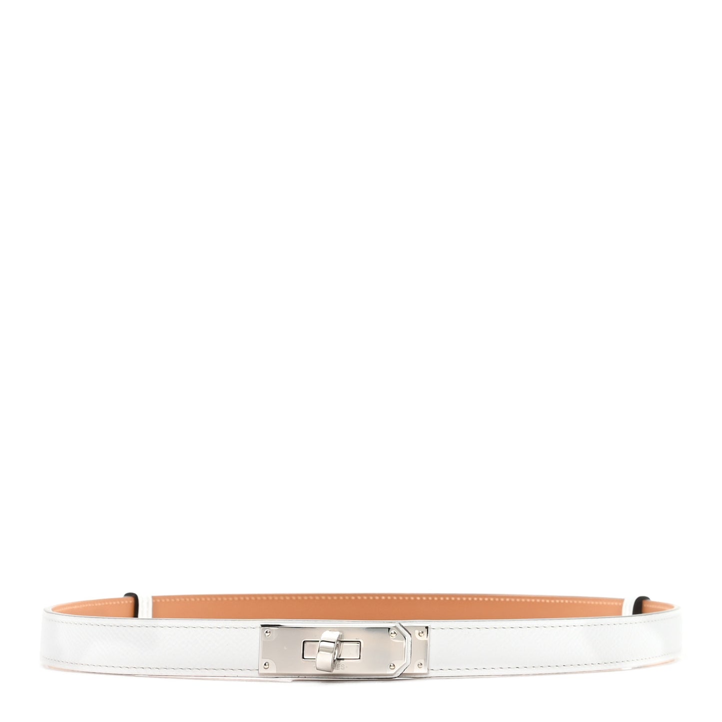 Epsom Kelly Belt White