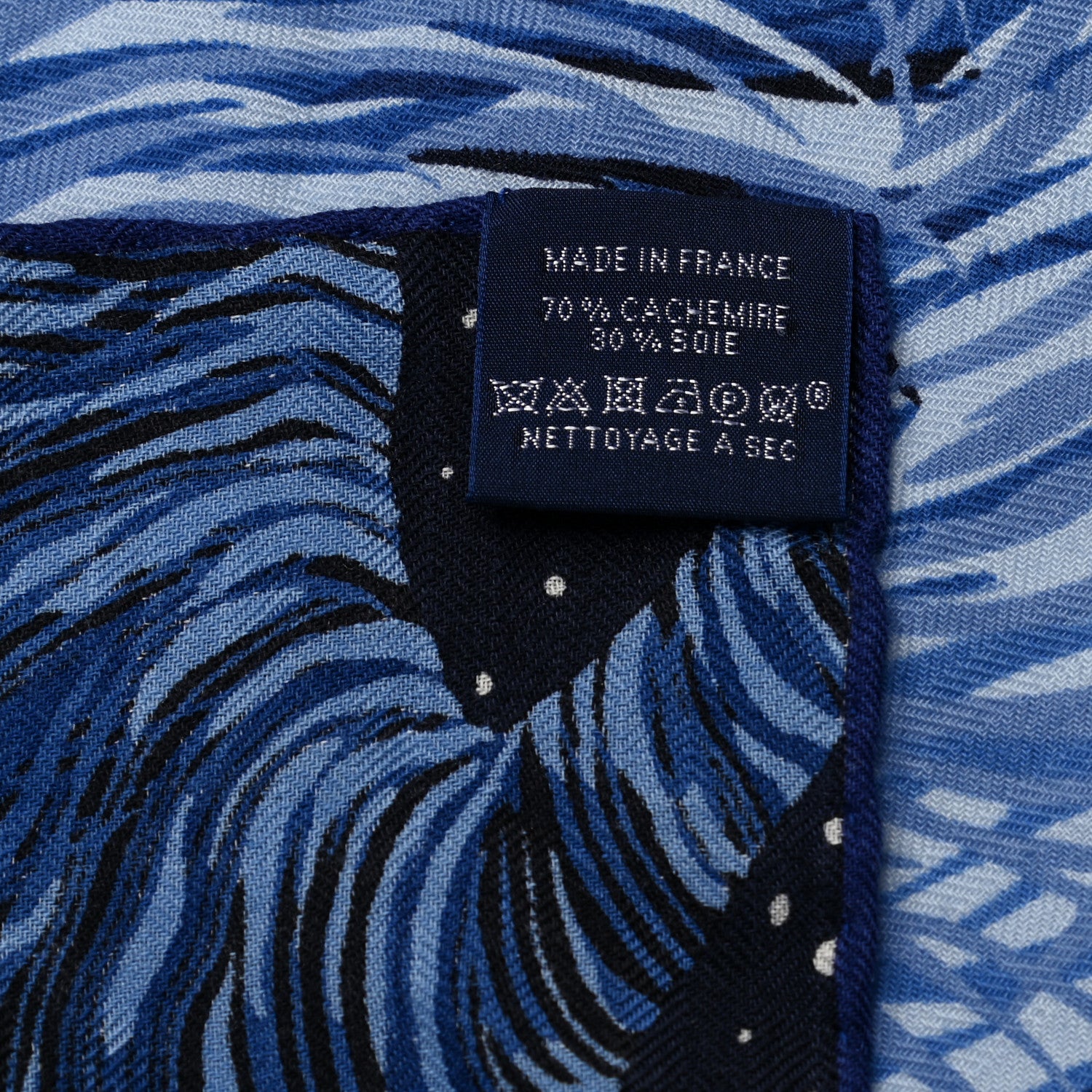 Hermes Cashmere Silk Awooooo Scarf 100 4 of 4