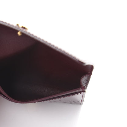 Louis Vuitton Vernis Business Card Holder Rouge Fauviste 3 of 4