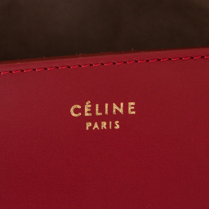 Celine Smooth Calfskin Blade Flap Bright Red 6 of 6