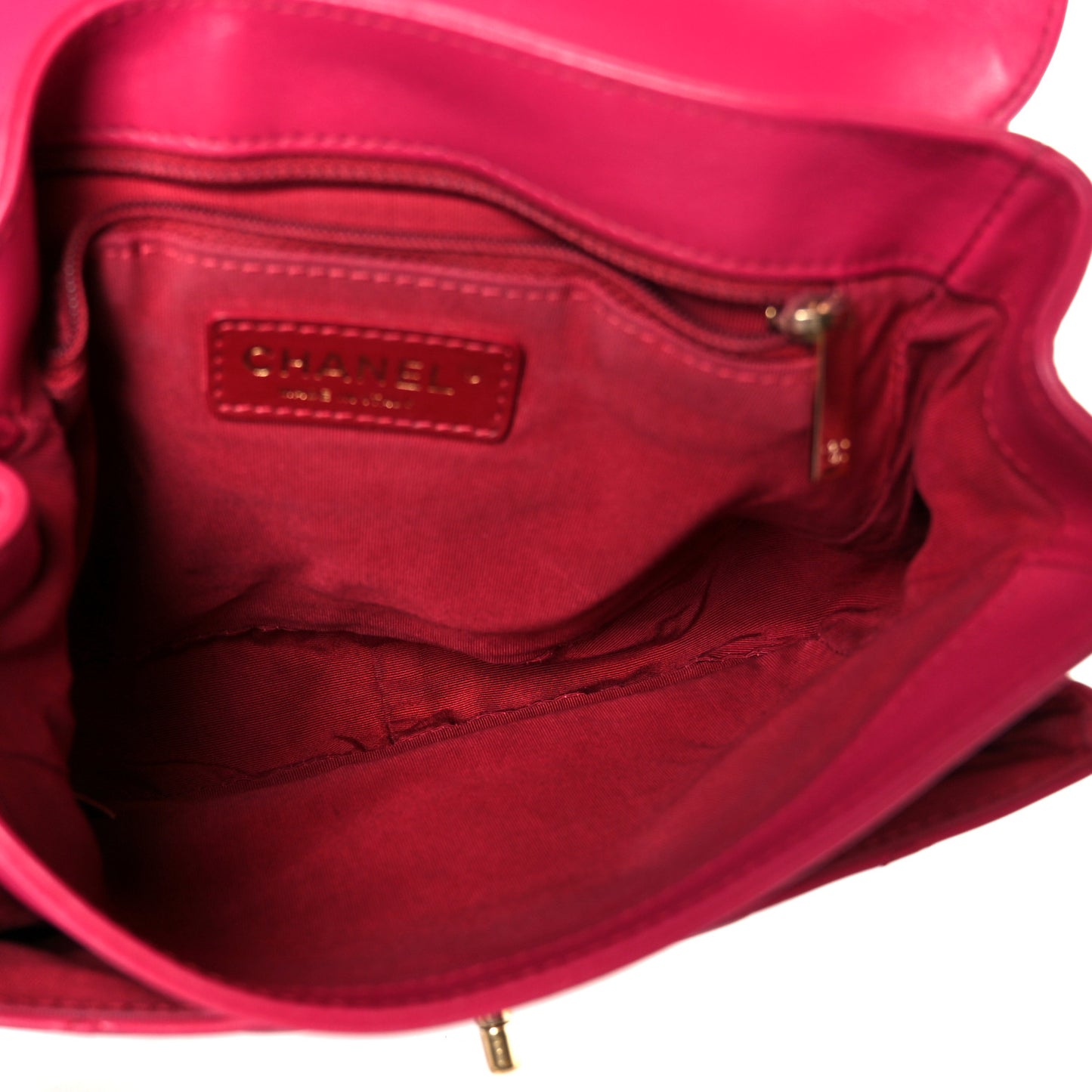 Lambskin Quilted Medium Lovely Day Flap Pink