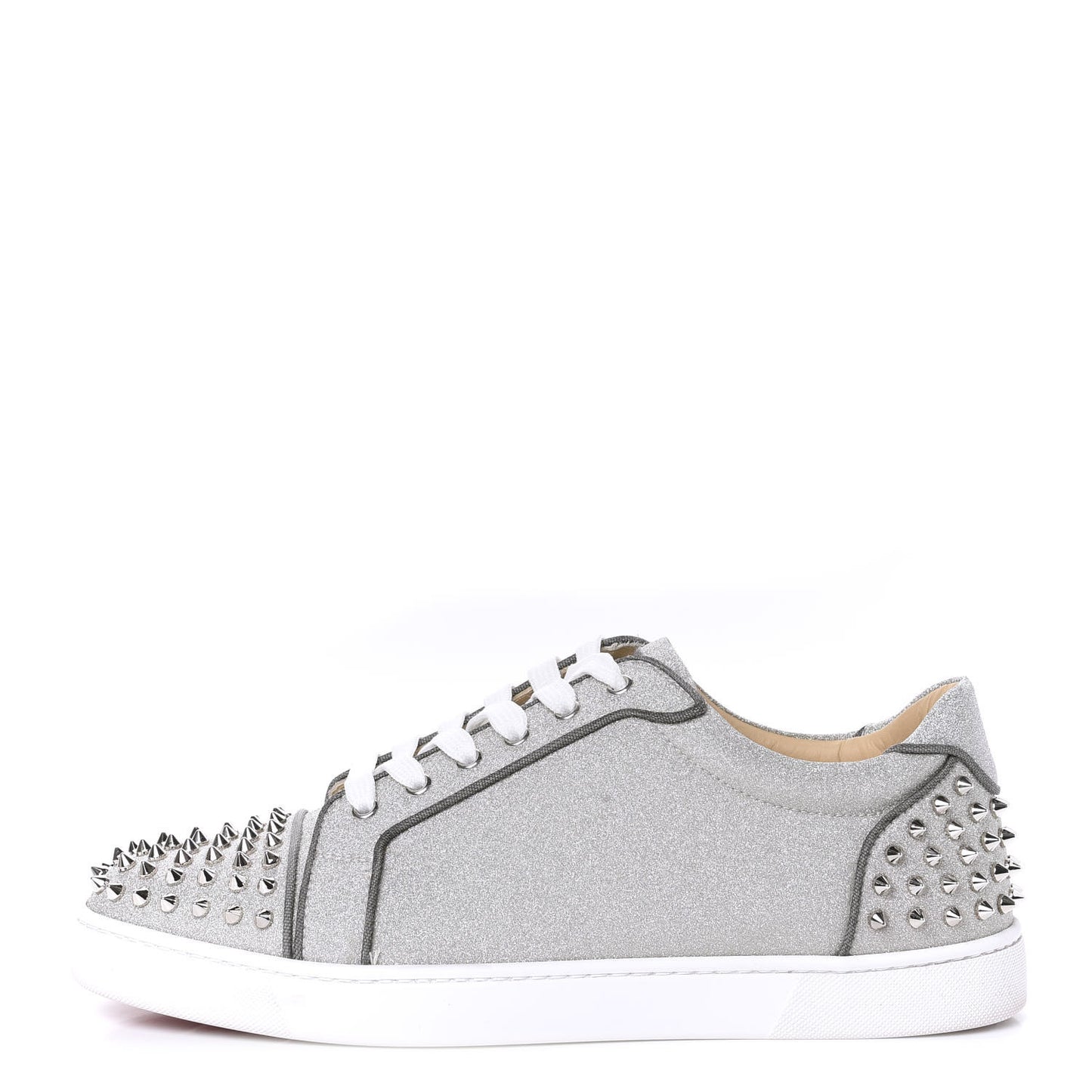 Glitter Sunset Mens Seavaste 2 Orlato Flat Sneakers 46 Silver