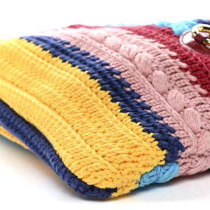 Gucci Cotton Crochet Horsebit 1955 Tote Multicolor 8 of 9