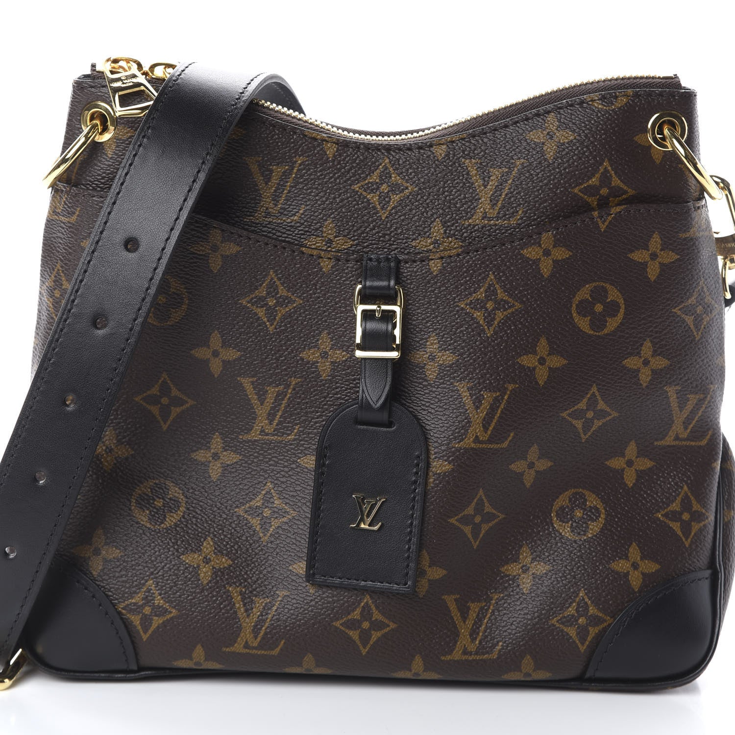 Louis Vuitton Monogram Odeon PM Black 4 of 4