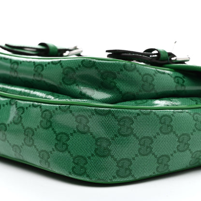 Gucci Monogram GG Childrens Messenger Bag Green 11 of 11