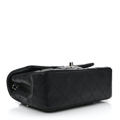 Chanel Lambskin Quilted Mini Rectangular Flap Black 4 of 12