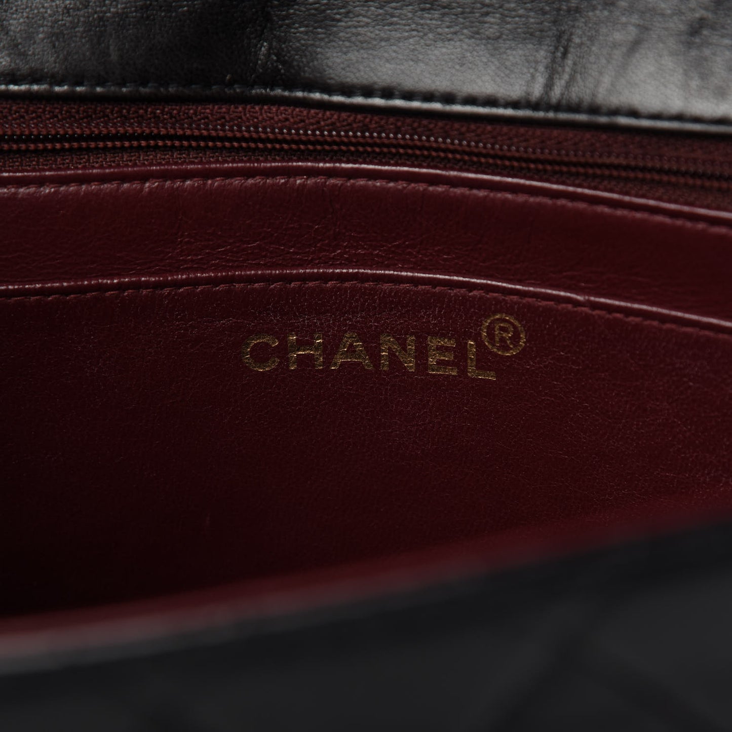 Lambskin Quilted XL Jumbo Single Flap Black