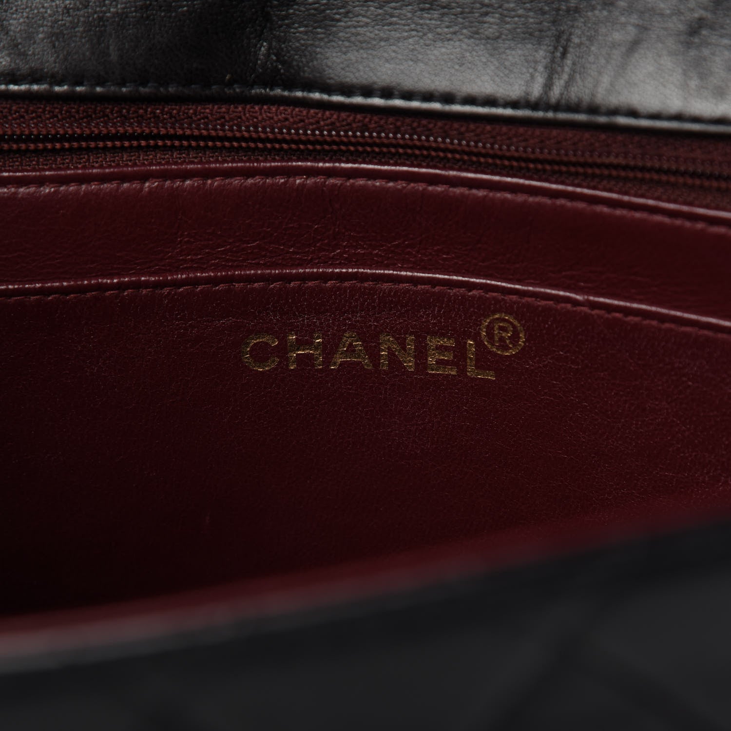 Chanel Lambskin Quilted XL Jumbo Single Flap Black 8 of 11