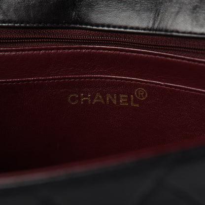 Chanel Lambskin Quilted XL Jumbo Single Flap Black 8 of 11