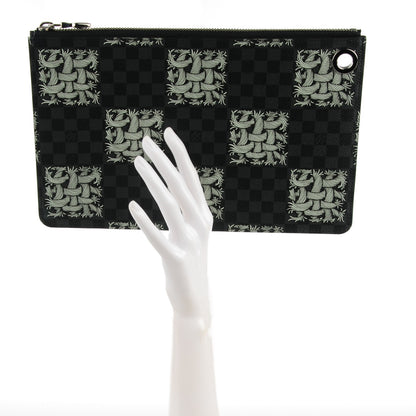 Louis Vuitton Damier Graphite Rope Pochette Jour PM White 2 of 7