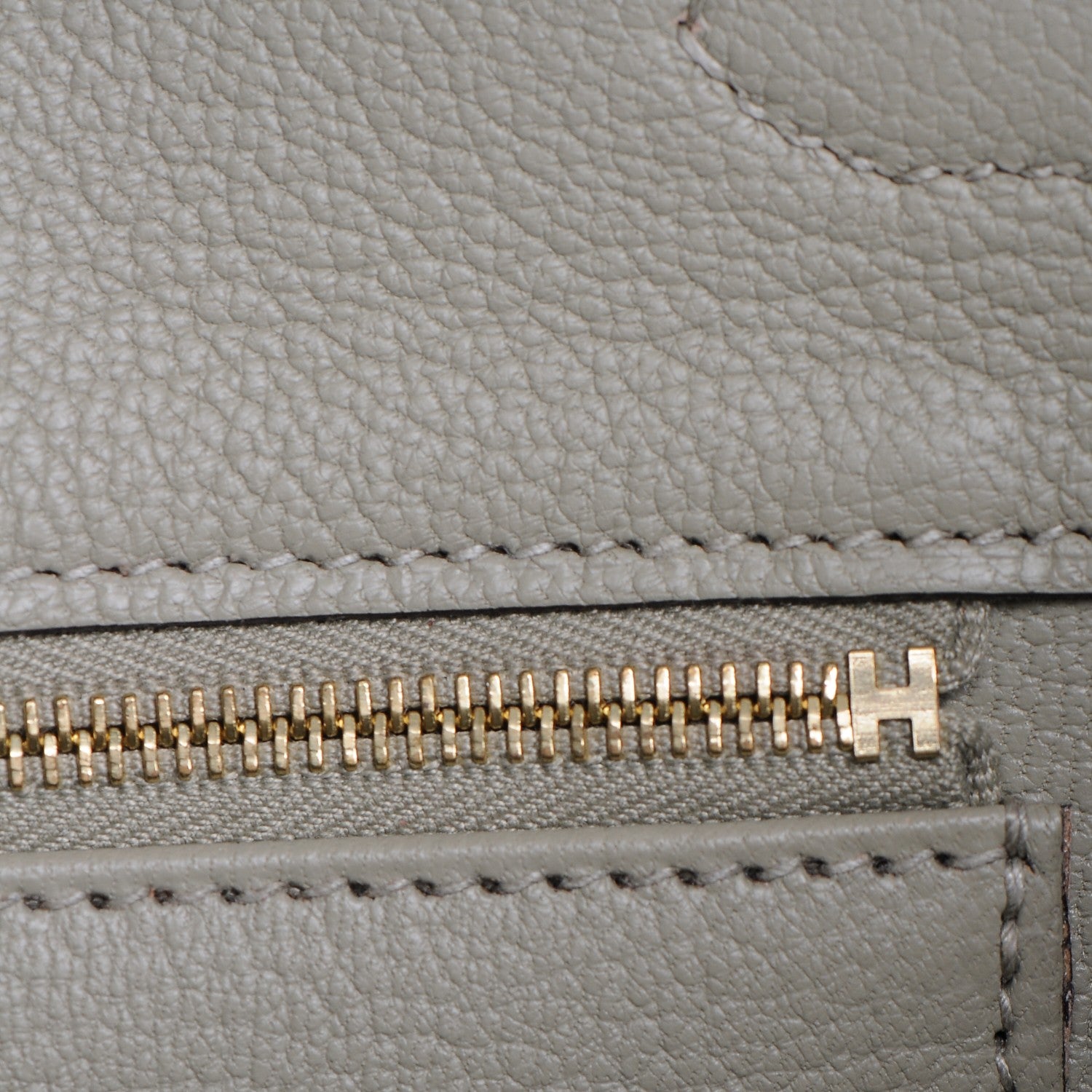 Hermes Taurillon Clemence Birkin 35 Sauge 15 of 27