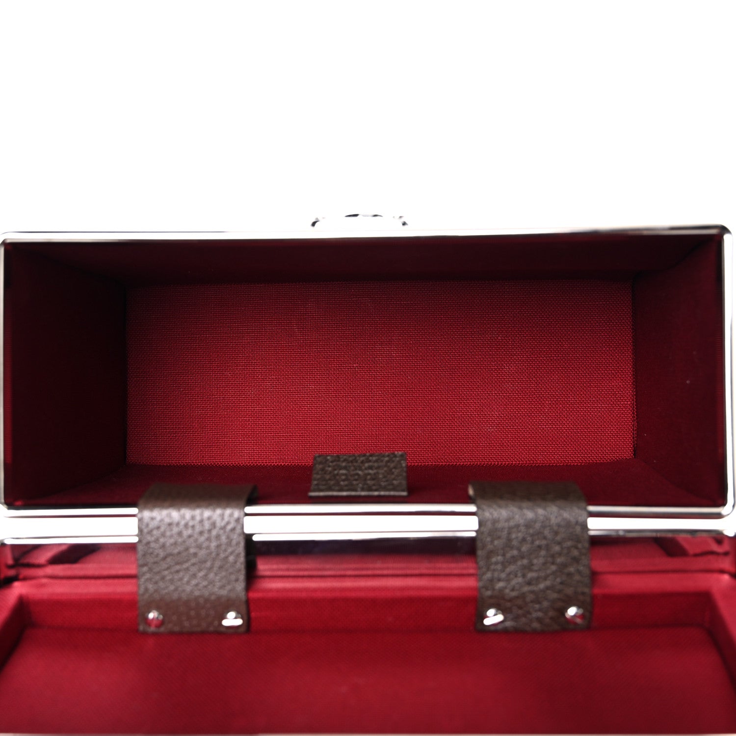 Gucci GG Supreme Monogram Globe-Trotter Beauty Case Brown 4 of 15