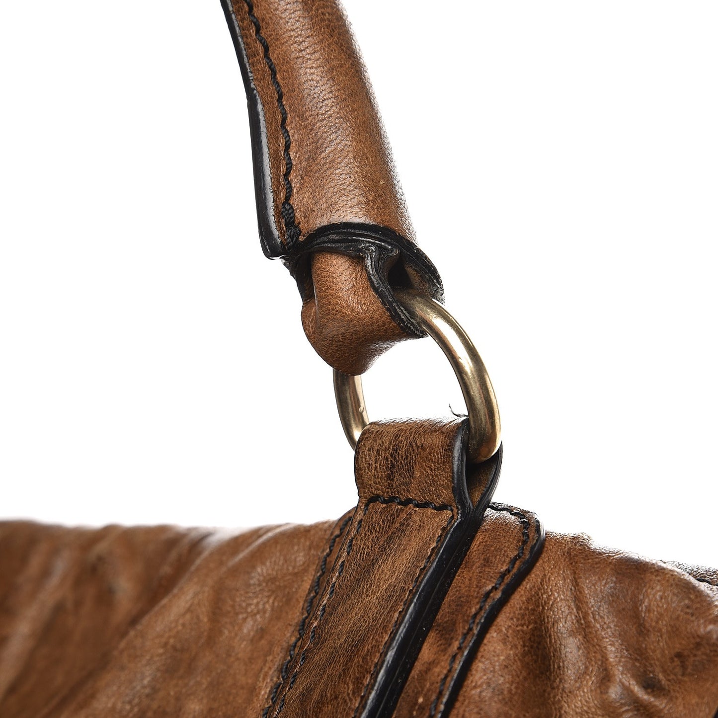 Tumbled Sheepskin Large Pandora Brown