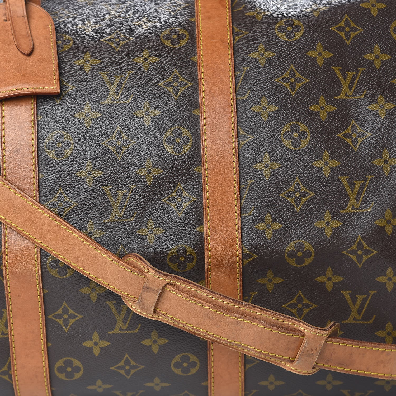 Louis Vuitton Monogram Keepall Bandouliere 55 19 of 28