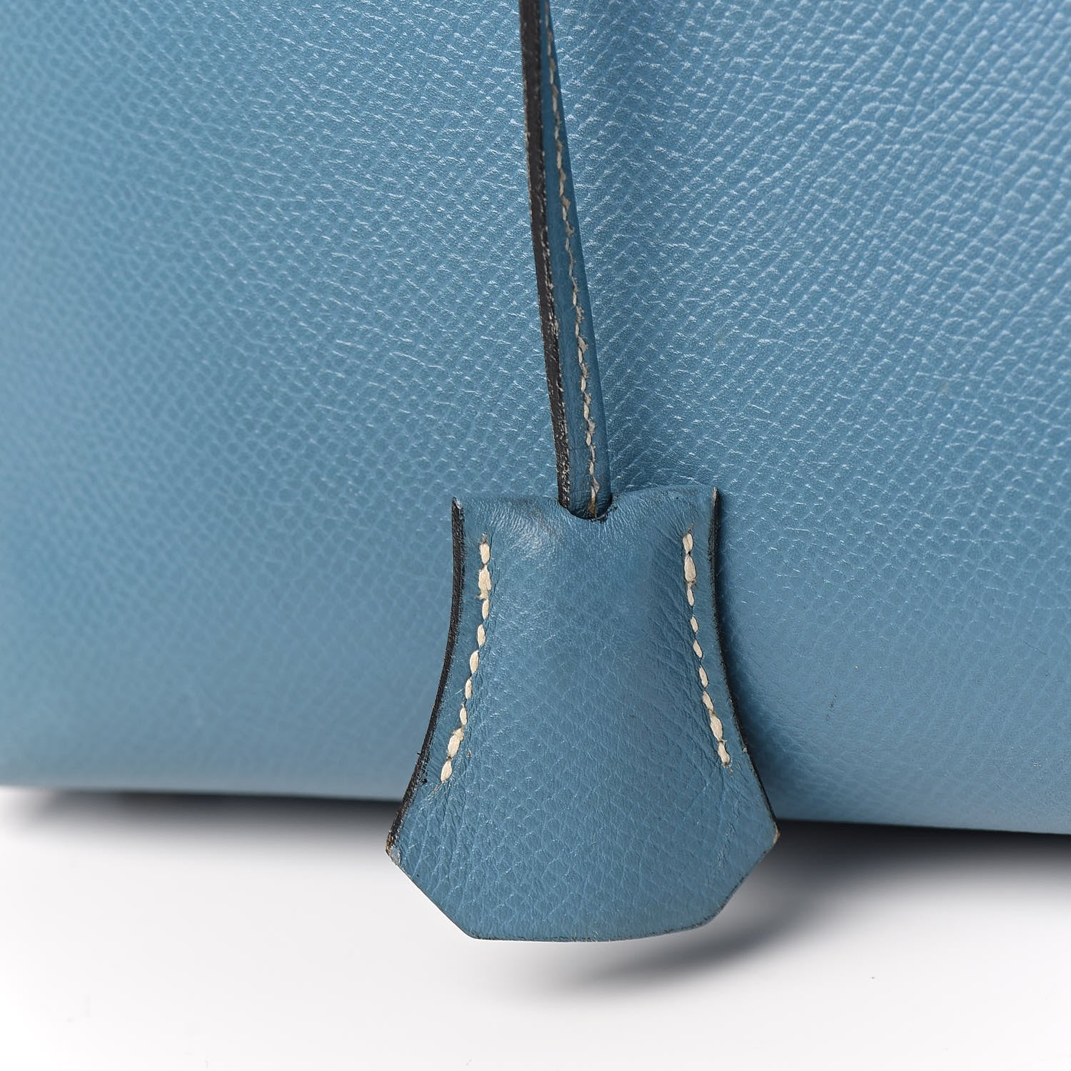 Hermes Epsom Kelly Sellier 32 Blue Jean 13 of 36