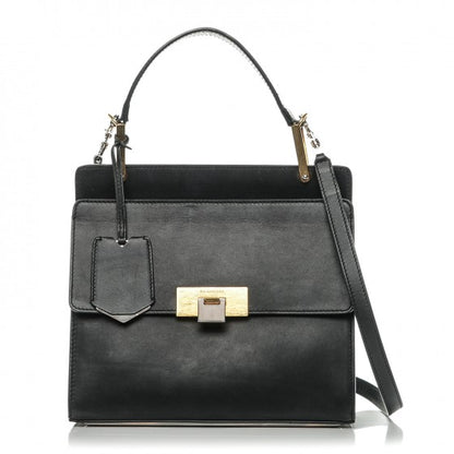 Balenciaga Calfskin Le Dix Cartable S Bag Black 2 of 27