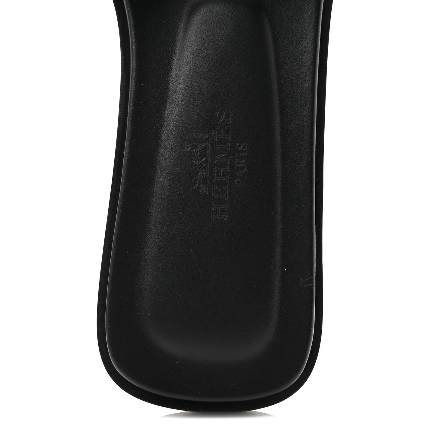 Box Calfskin Oran Sandals 36 Black