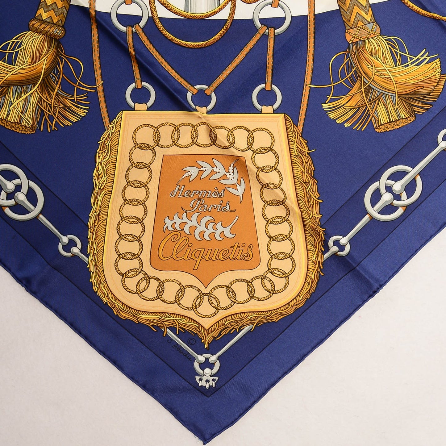 Silk Cliquetis Scarf 90