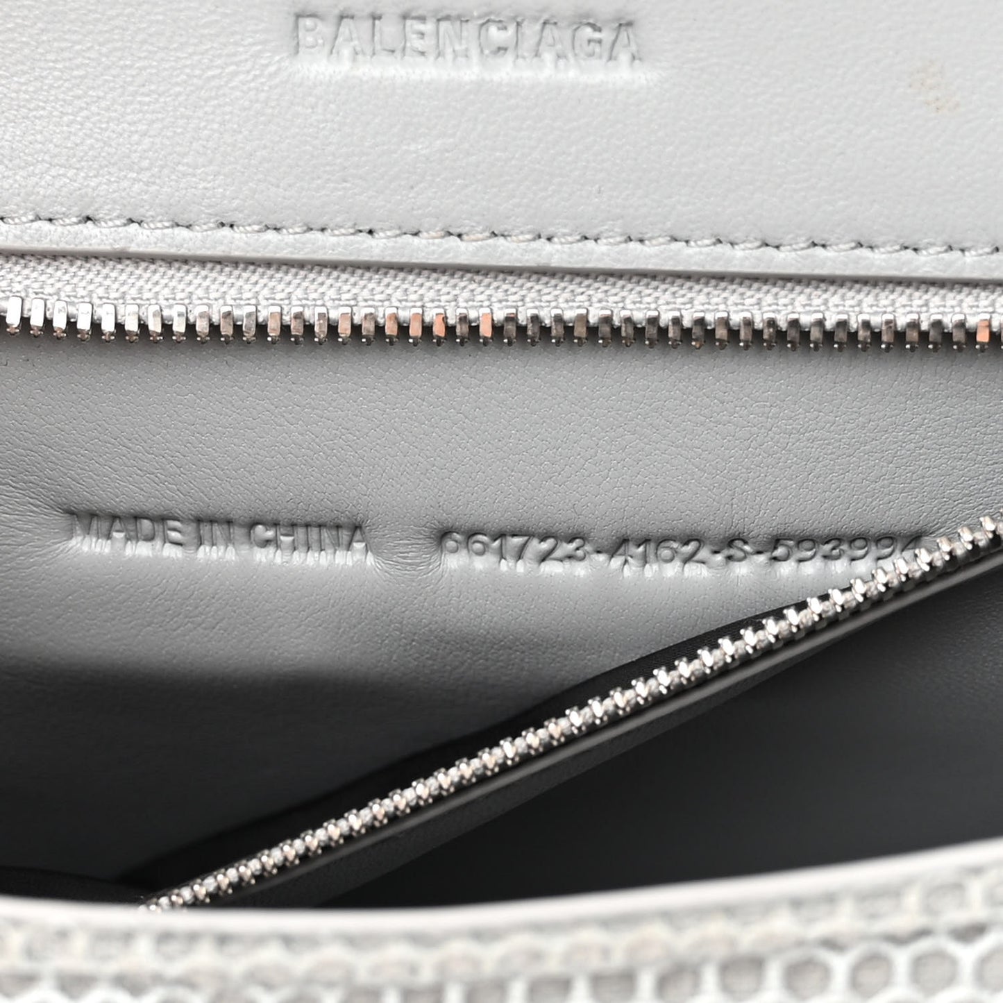 Faux Calfskin Fabric Small Sneakerhead Top Handle Bag Blue Grey