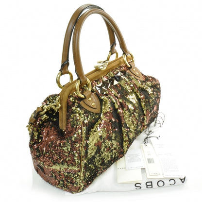 Marc Jacobs Sequined New York Rocker Stam Bronze 3 of 10