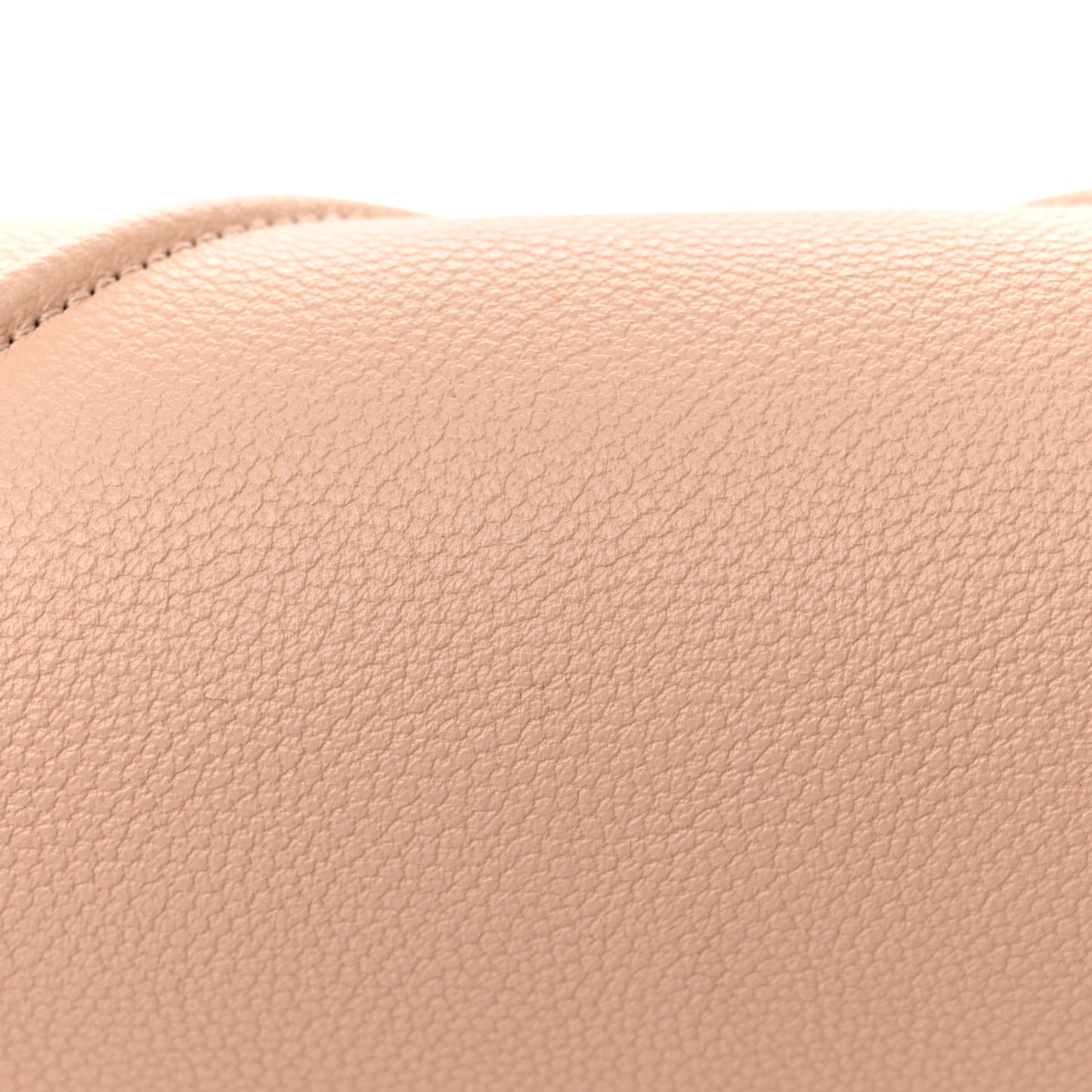 Grained Calfskin Medium Diorama Flap Bag Nude