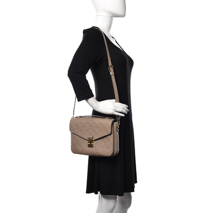 Louis Vuitton Empreinte Pochette Metis Tourterelle 2 of 9
