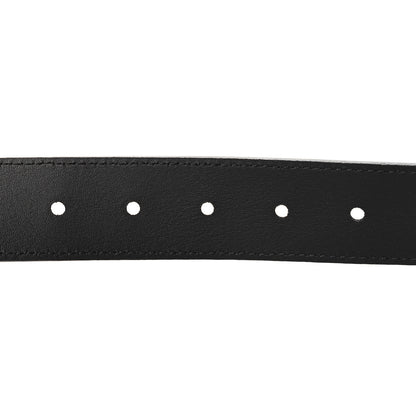 Louis Vuitton Calfskin Pont Neuf Belt 95 38 Black 4 of 6