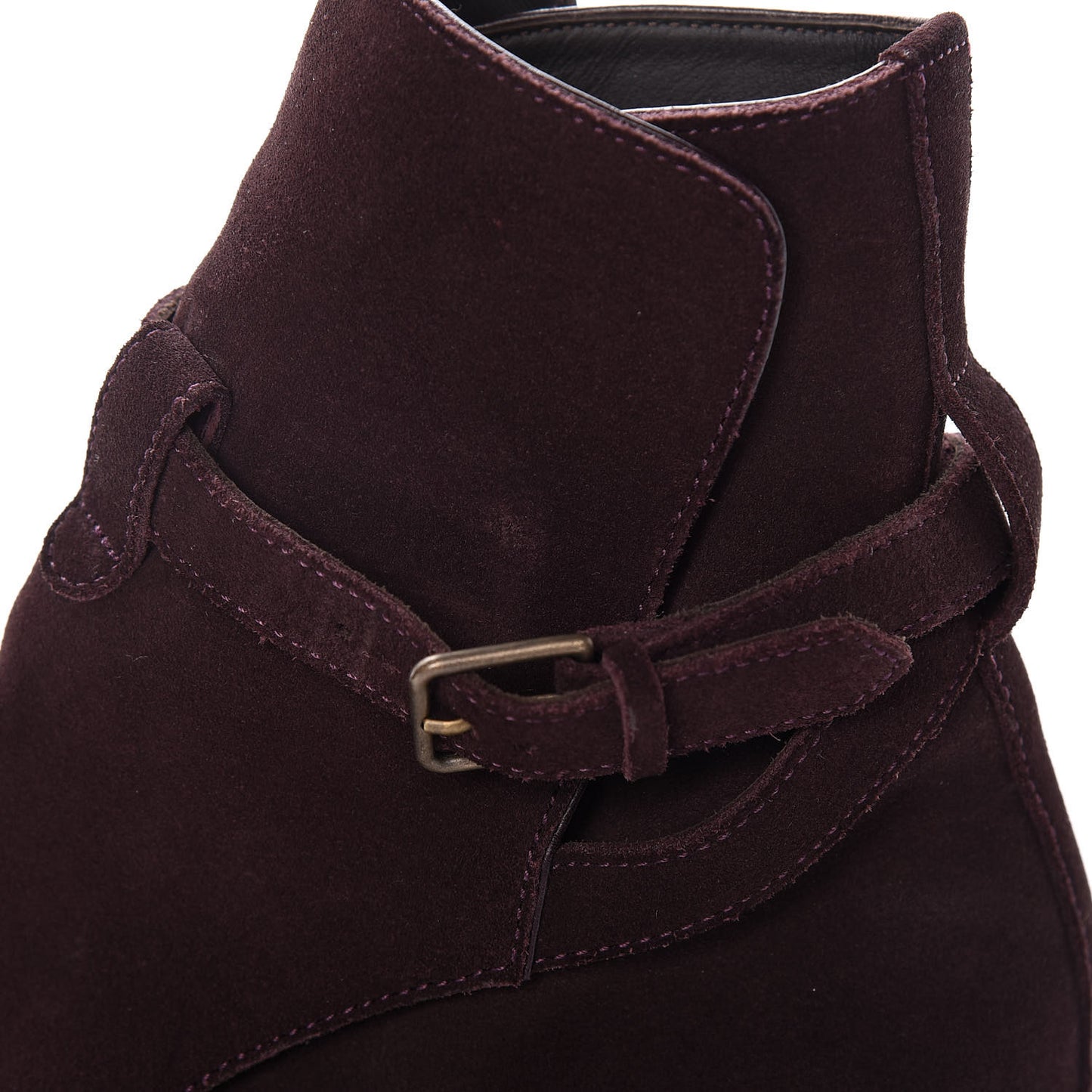 Suede Soho Calfskin Ankle Boots 40 Deep Blood