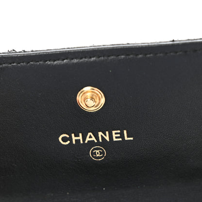 Chanel Caviar Quilted Medium Boy Flap Wallet Black 6 of 10