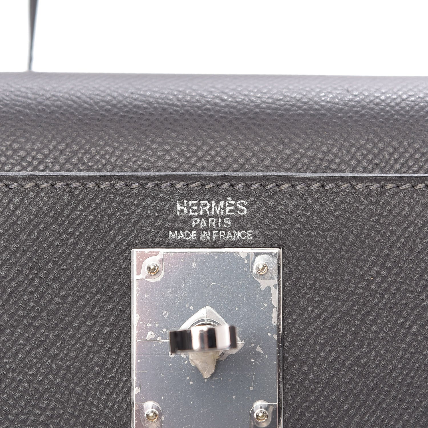 Hermes Epsom Kelly Sellier 28 Graphite 9 of 12