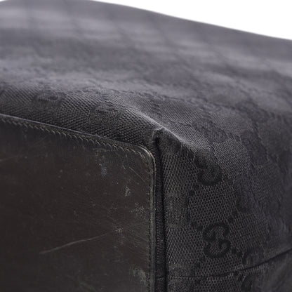 Gucci Monogram Bucket Tote Black 13 of 20