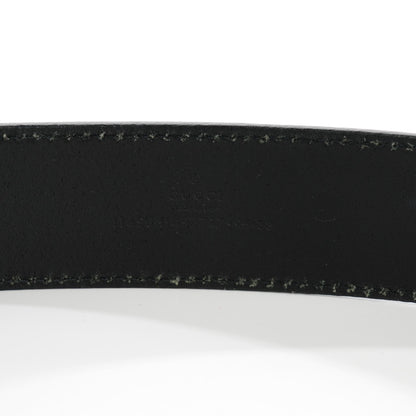 Gucci Calfskin Interlocking G Belt 95 38 Black 3 of 5