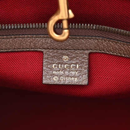 Gucci X DISNEY GG Supreme Monogram Donald Duck Retro Interlocking G Shopping Tote Beige Multicolor New Acero 6 of 10