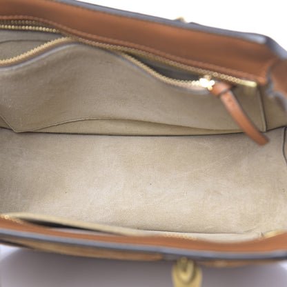 Chloe Calfskin Suede Medium Pixie Shoulder Bag Caramel 5 of 9