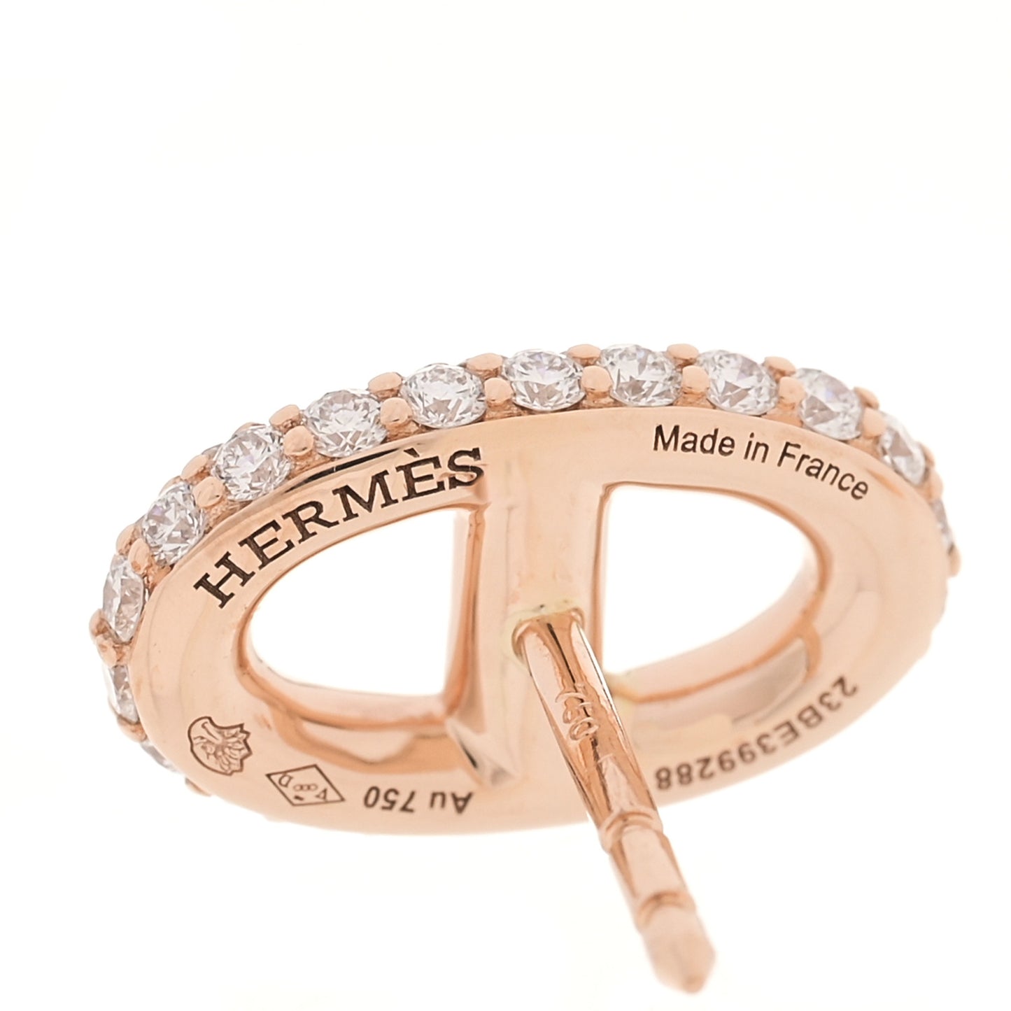 18K Rose Gold Diamond New Farandole Earrings