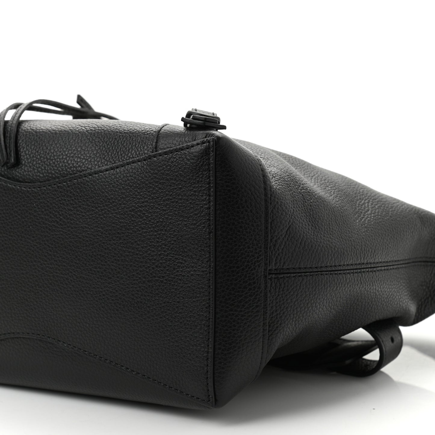 Grained Calfskin Black Hardware Small Neo Classic Hobo Black
