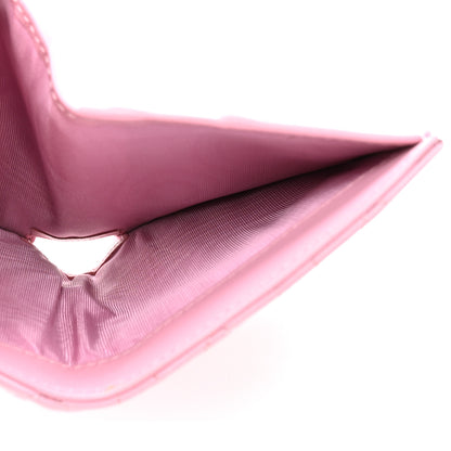 Christian Dior Lambskin Cannage Jolie Dahlia Wallet Cherry Blossom Pink 6 of 10