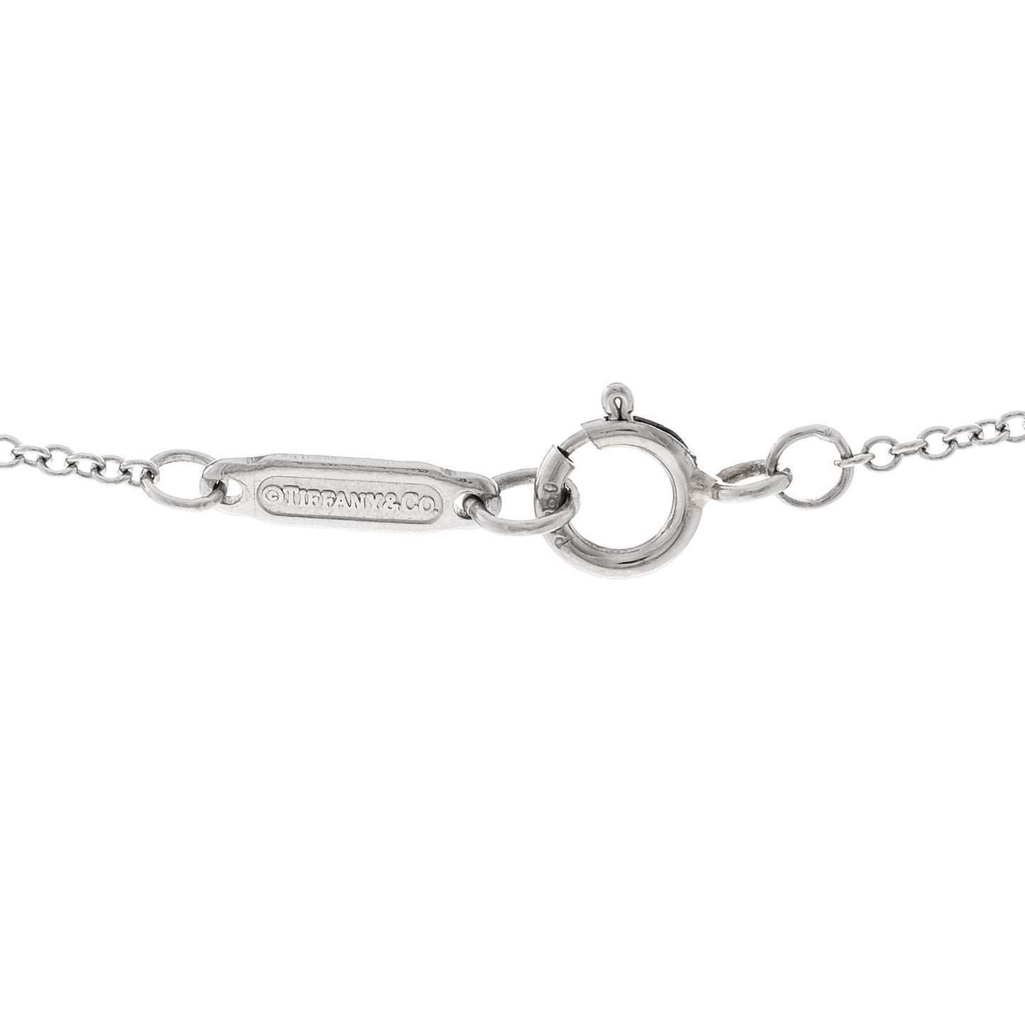 Platinum Chain Necklace 18"