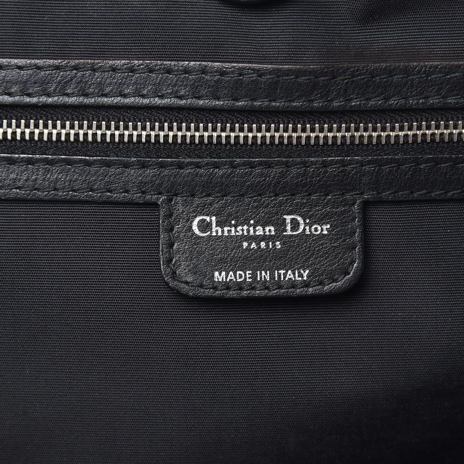 Christian Dior Coated Canvas Cannage Medium Panarea Tote Black 6 of 16
