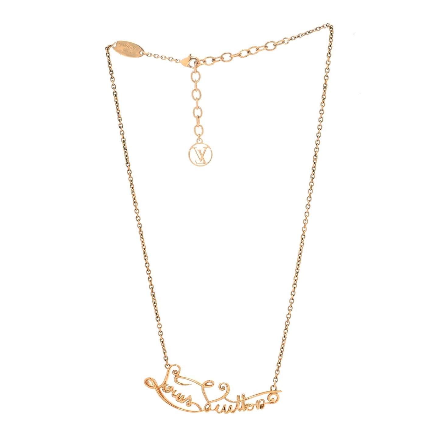My LV Affair Necklace Gold