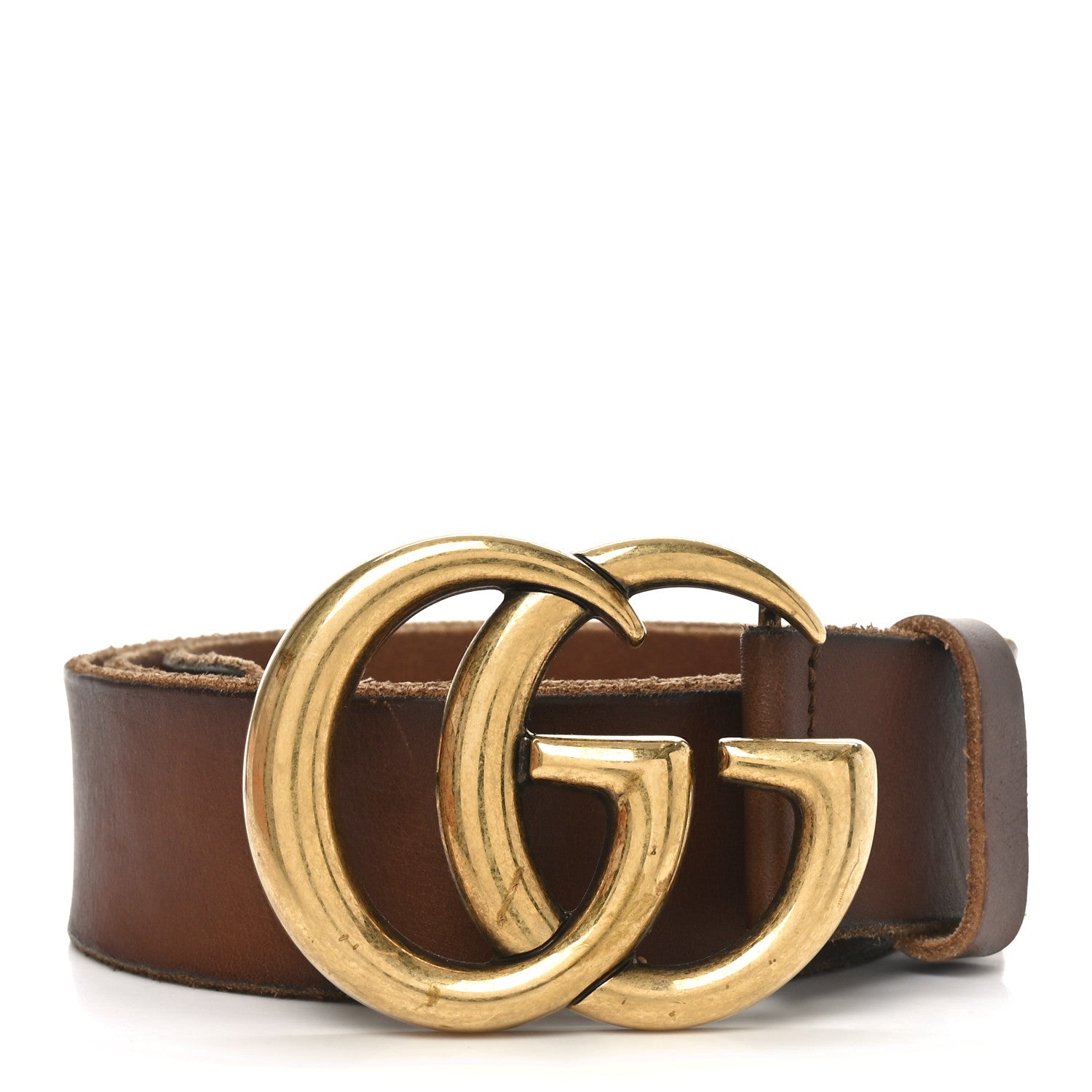 Gucci Faded Calfskin Double G 40mm Belt 85 34 Cuir 1 of 6
