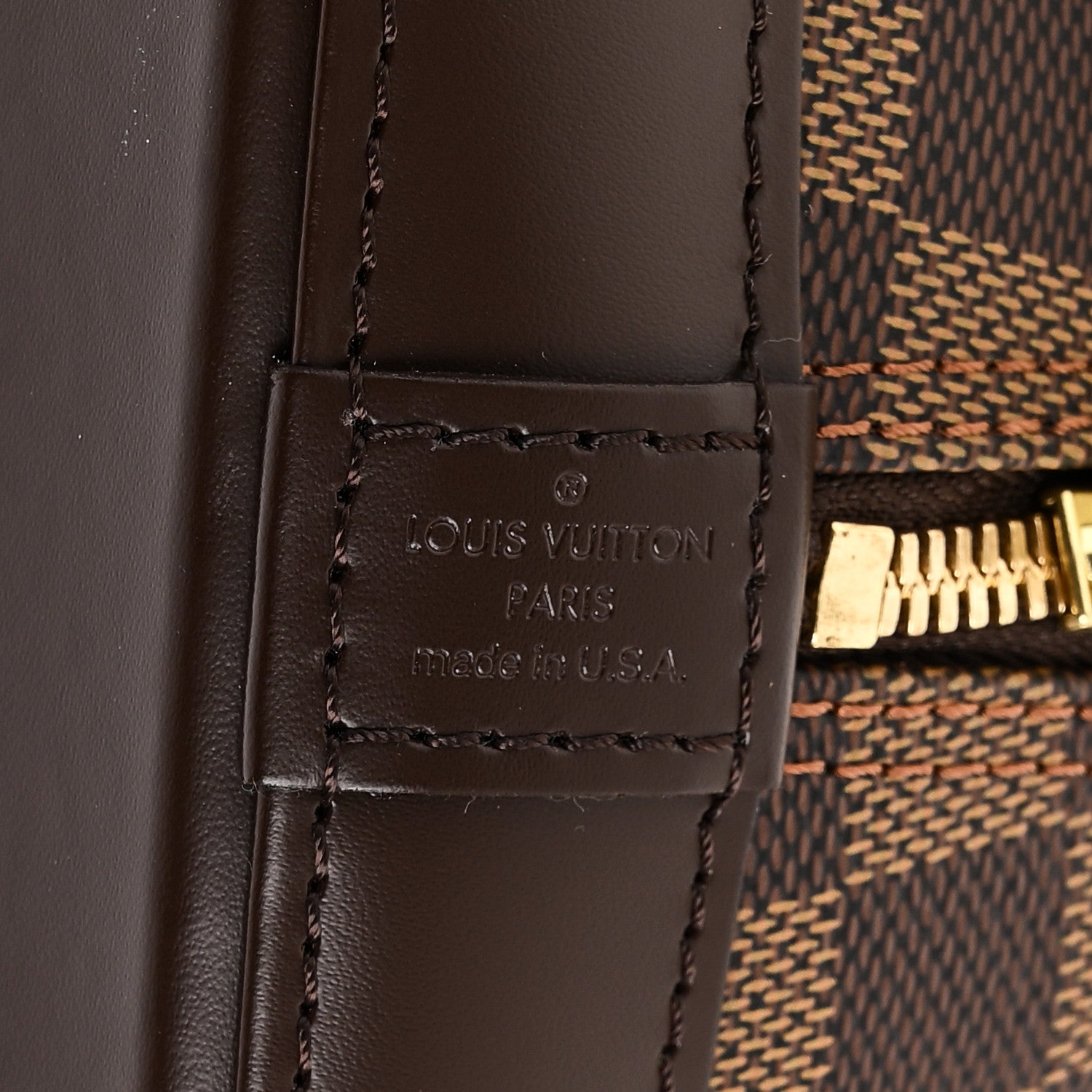 Louis Vuitton Damier Ebene Alma PM 6 of 10