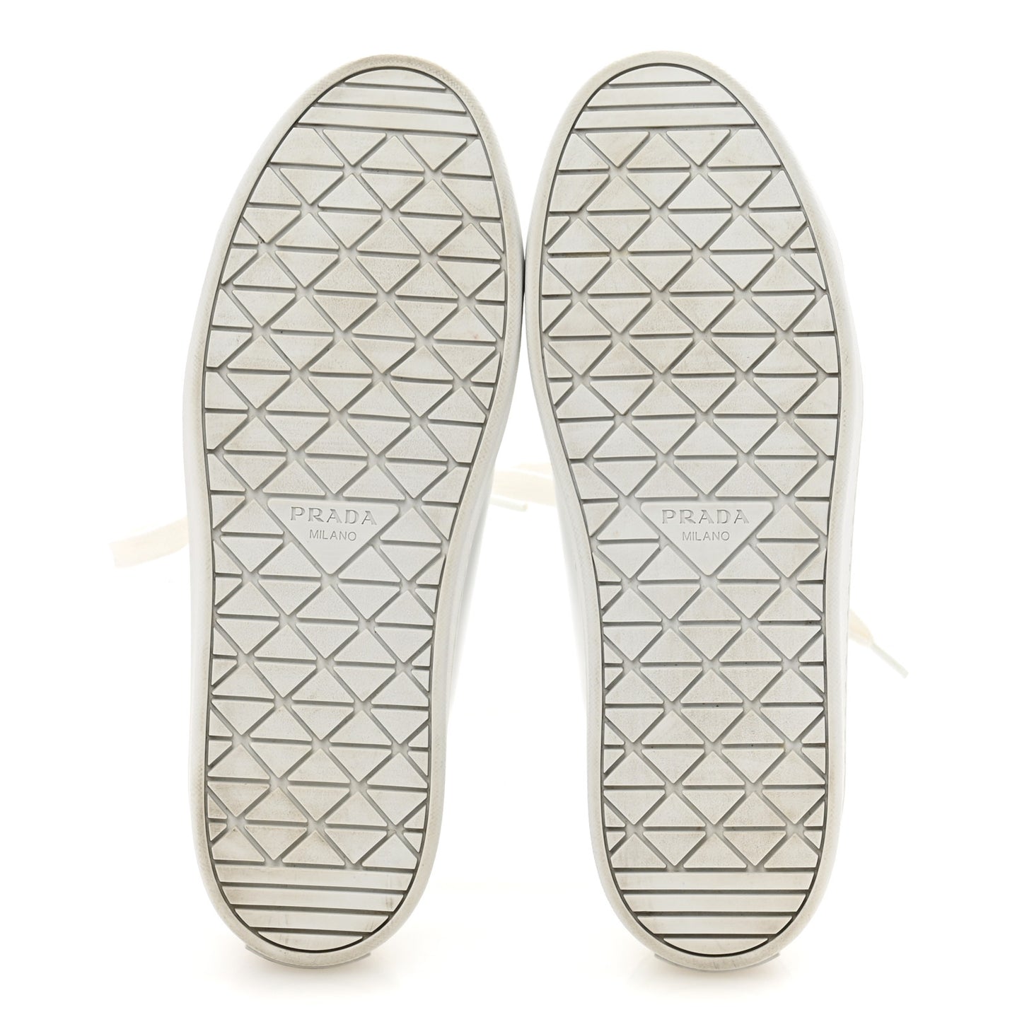 Spazzolato Rois Metal Triangle Logo 25mm Sneakers 39.5 White Soleil