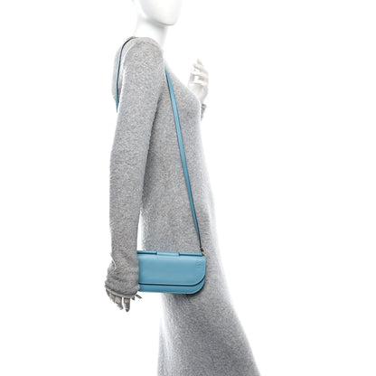 Loewe Smooth Calfskin Gate Pochette Light Blue 2 of 14