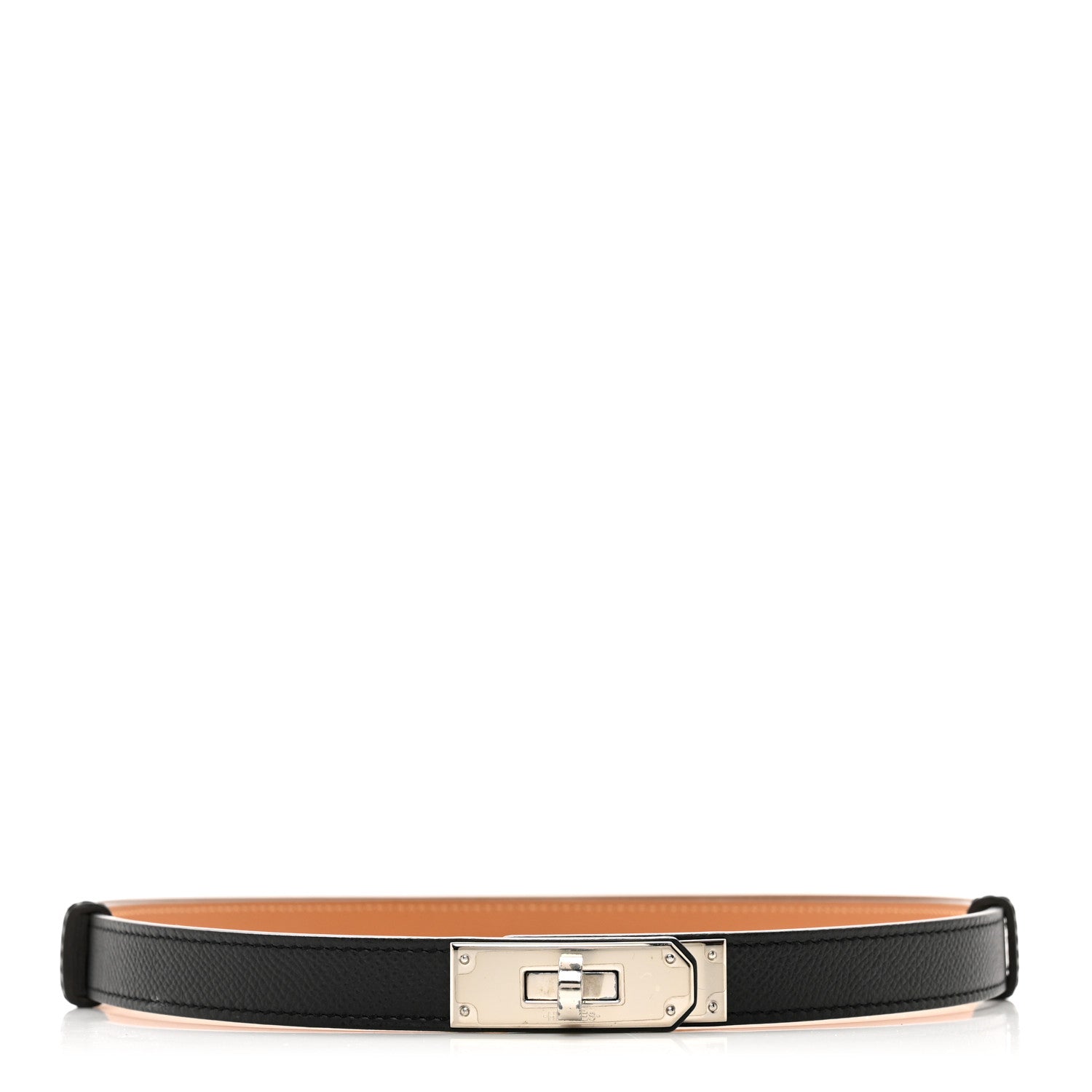 Hermes Epsom Kelly Belt Black 1 of 5