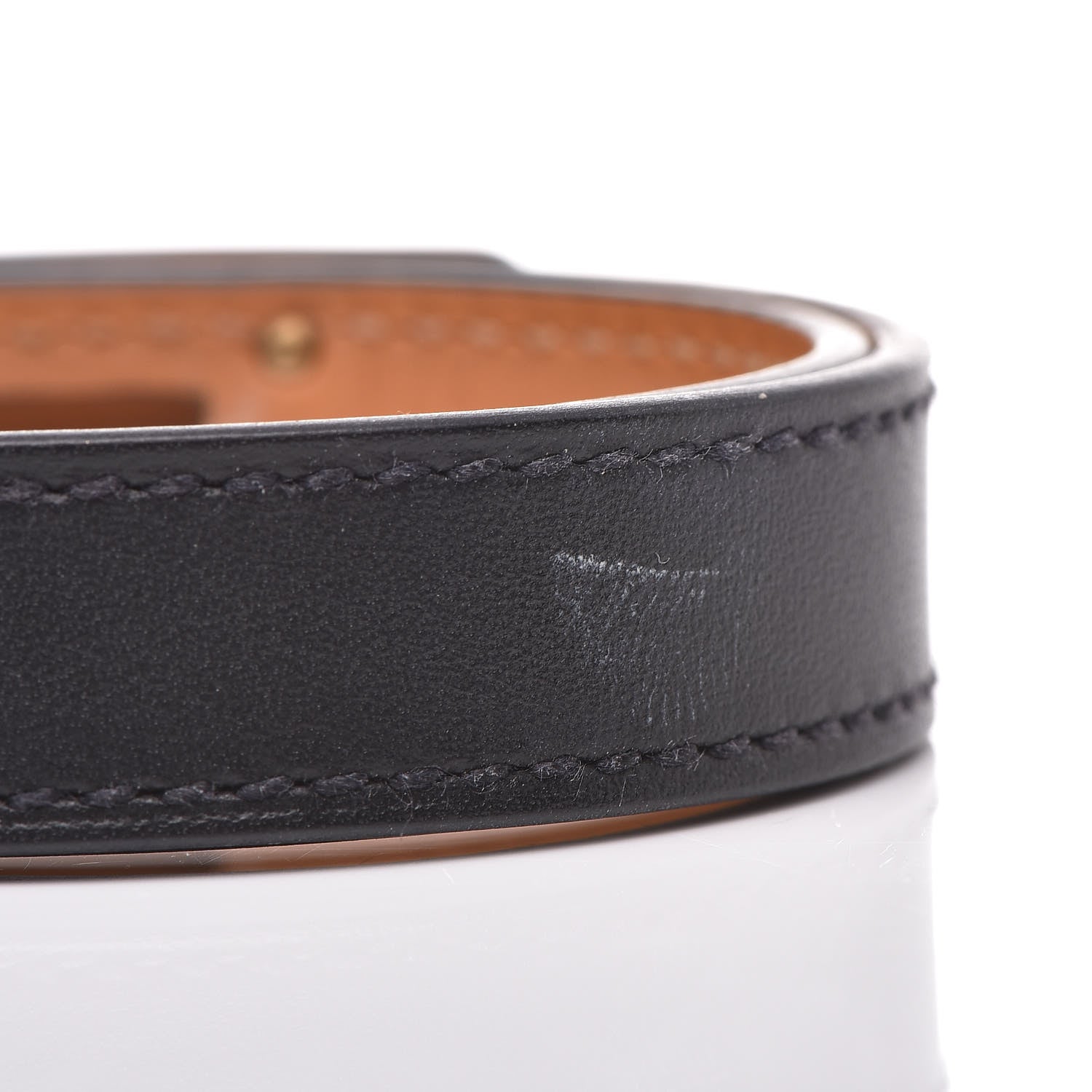 Hermes Chamonix Kelly Double Tour Bracelet S Black 7 of 9